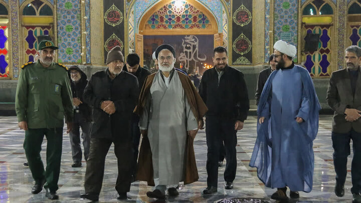 تصاویر/ حضور آیت الله مهدوی عضو خبرگان رهبری در نجف ایران