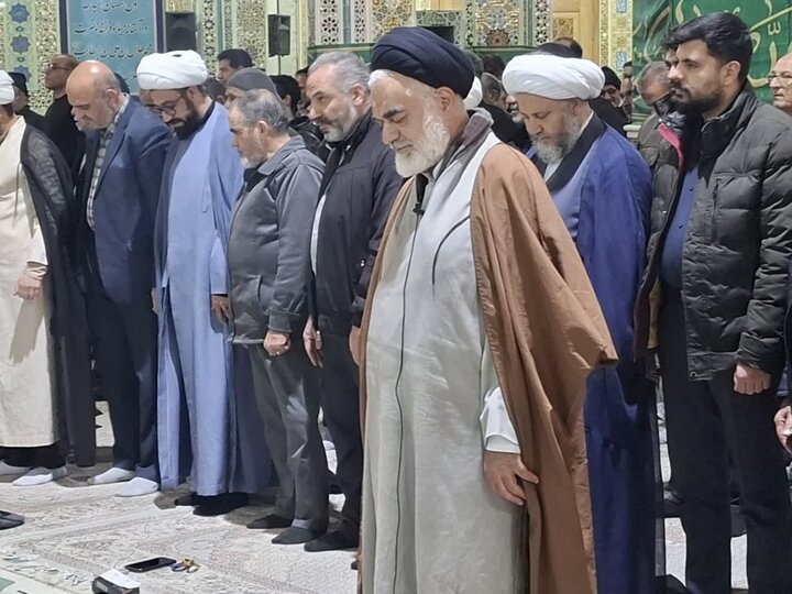 تصاویر/ حضور آیت الله مهدوی عضو خبرگان رهبری در نجف ایران