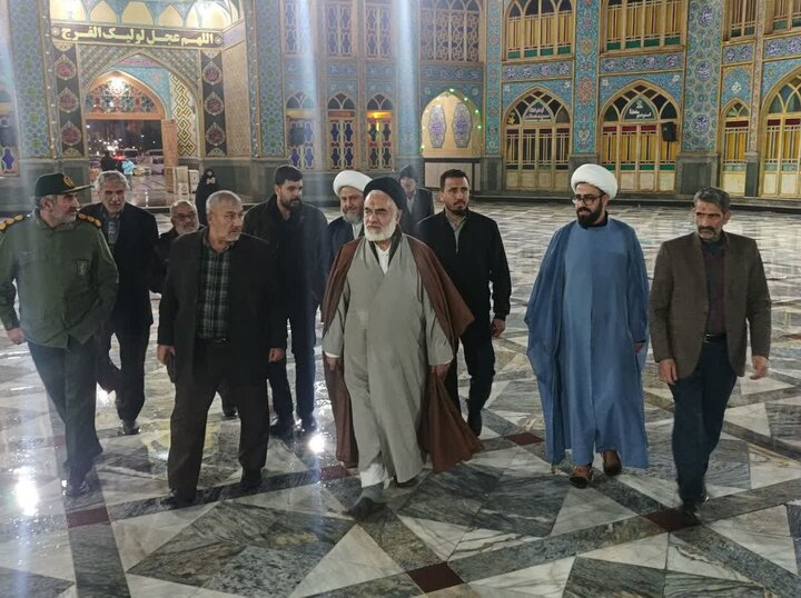 تصاویر/ حضور آیت الله مهدوی عضو خبرگان رهبری در نجف ایران