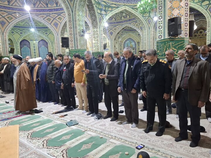 تصاویر/ حضور آیت الله مهدوی عضو خبرگان رهبری در نجف ایران