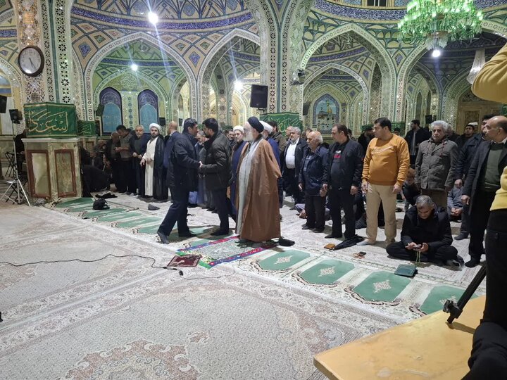 تصاویر/ حضور آیت الله مهدوی عضو خبرگان رهبری در نجف ایران