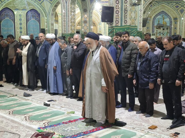 تصاویر/ حضور آیت الله مهدوی عضو خبرگان رهبری در نجف ایران