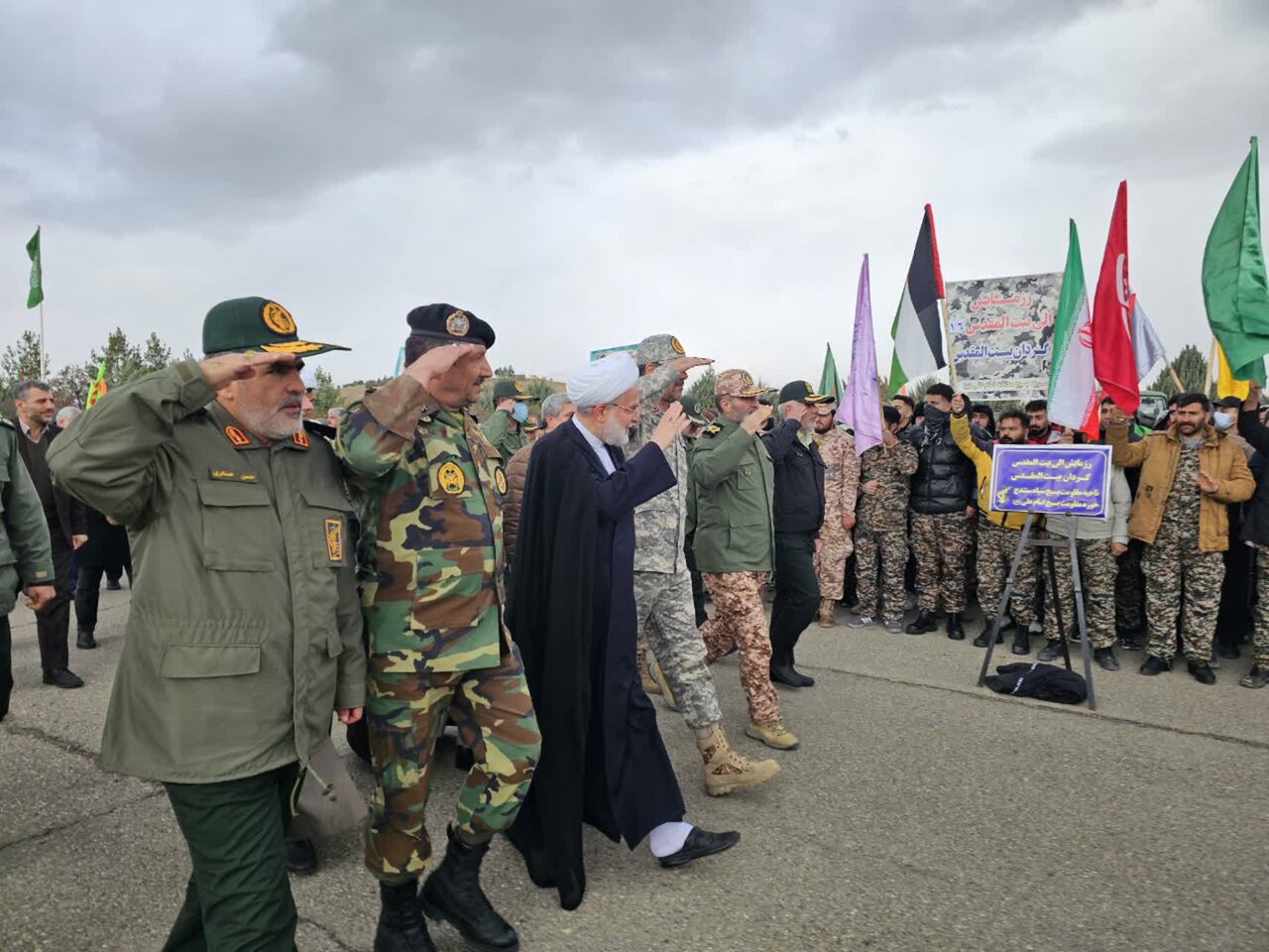 تصاویر/رزمایش بزرگ الی بیت المقدس ۱۶ در پادگان امام علی (ع) سنندج