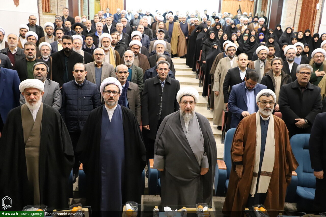 فیلم/ مراسم گرامیداشت روز وحدت حوزه و دانشگاه در تبریز