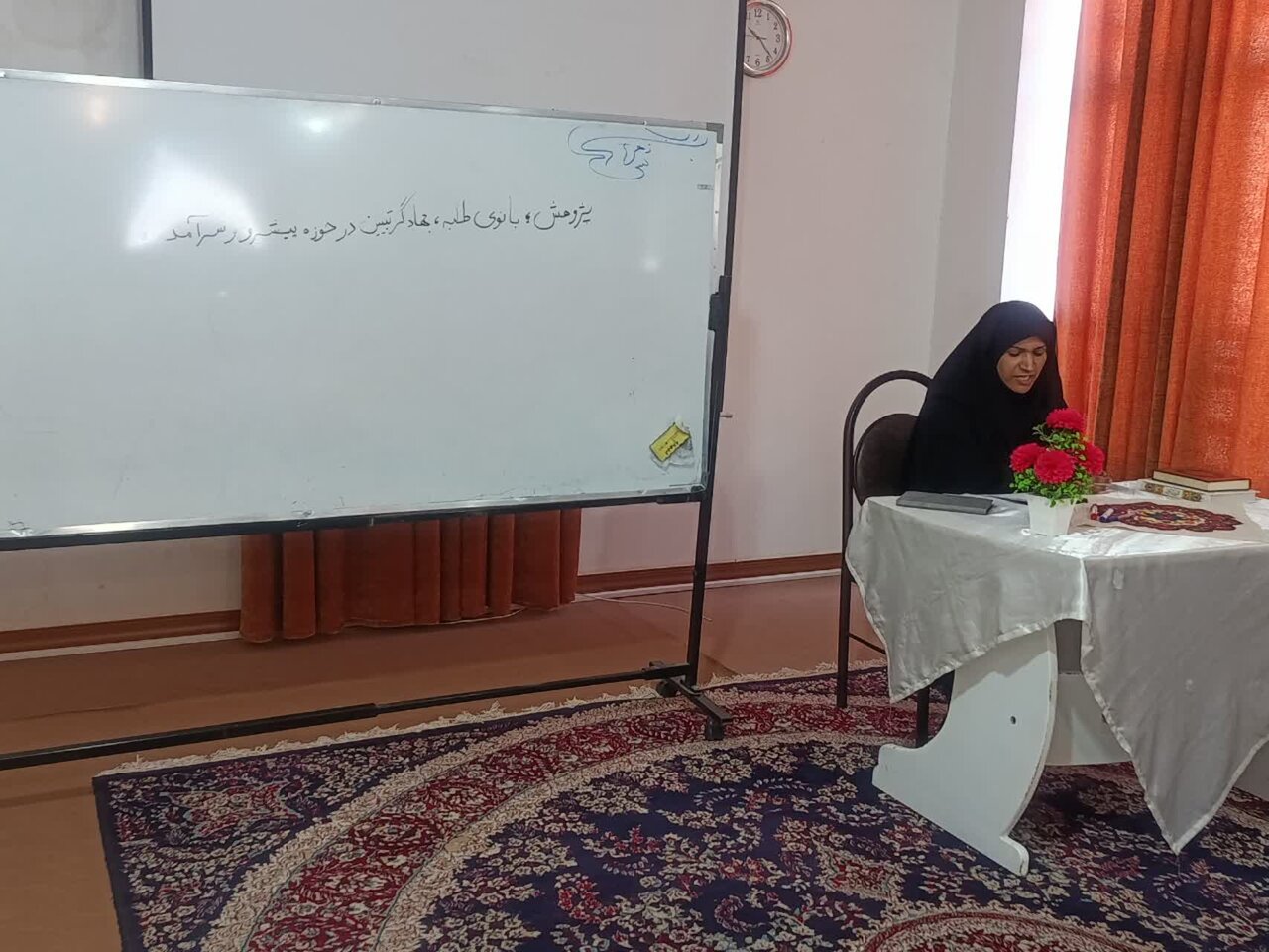 نشست علمی پژوهشی مدرسه علمیه فاطمه بم