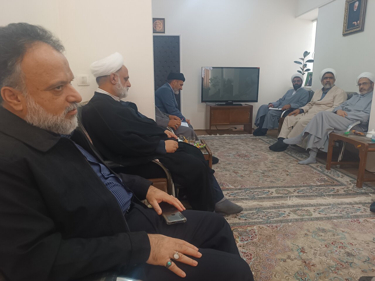 نشست ارزیابی و وضعیت‌شناسی مدارس حوزه علمیه استان کرمان با حضور مدیر و معاونین مرکز مدیریت حوزه علمیه استان