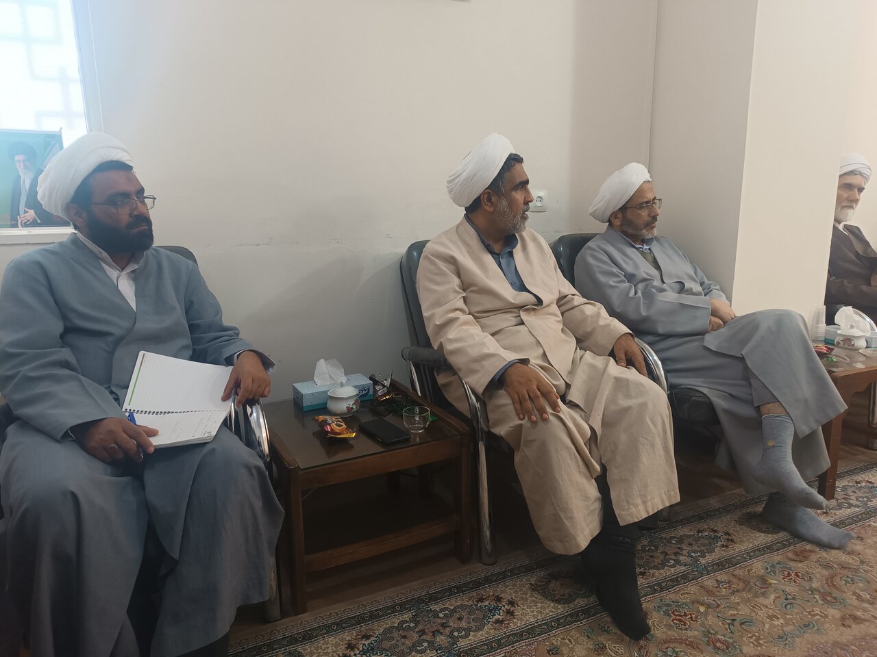 نشست ارزیابی و وضعیت‌شناسی مدارس حوزه علمیه استان کرمان با حضور مدیر و معاونین مرکز مدیریت حوزه علمیه استان