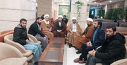 جامعہ روحانیت مشہد کے وفد کی مرکزی صدر سے ملاقات؛ والد محترم کی وفات پر اظہارِ تعزیت