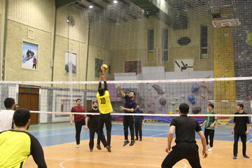 تصاویر/ برگزاری مسابقات والیبال جشنواره فرهنگی ورزشی طلاب و روحانیون استان خوزستان