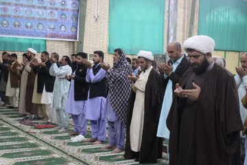 تصاویر/ آیین عبادی سیاسی نماز جمعه شهرستان دلگان