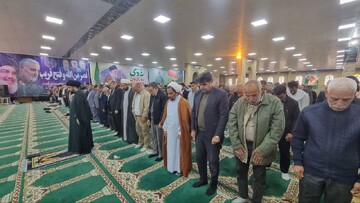 تصاویر/ نماز عبادی سیاسی جمعه گناوه