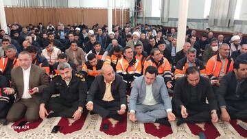 تصاویر/ اقامه نماز جمعه شهرستان اصلاندوز