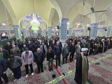 تصاویر/ برگزاری نماز جمعه شهرستان بهاباد