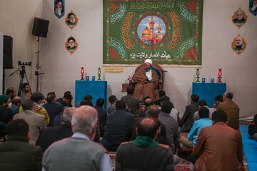 تصاویر/ مراسم هفتگی گرامیداشت شهید پاسدار حمیدرضا بافتی زاده