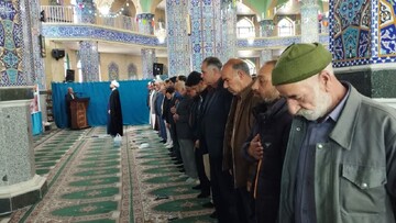 تصاویر/ اقامه نماز جمعه شهر کوهبنان