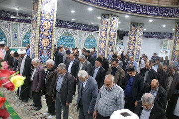 تصاویر/ اقامه نماز جمعه شهر پاریز