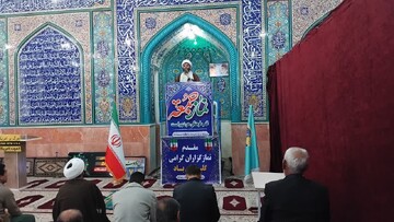 تصاویر/ نمازجمعه امروز شهر سعدآباد در آیینه تصاویر