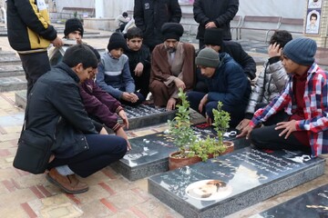 تصاویر/ برنامه هفتگی طلاب مدرسه علمیه محمودیه کرمان