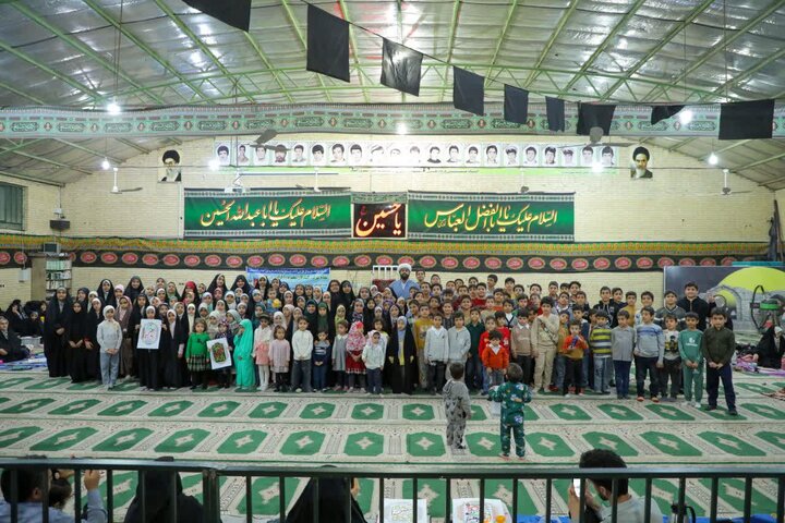 تصاویر بازدید امام جمعه سیرجان از موفق‌ترین هیئت کودک و نوجوان