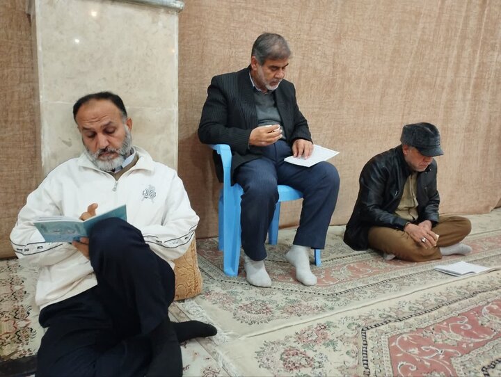 تصاویر/ برگزاری دعای ندبه در شهر سعدآباد