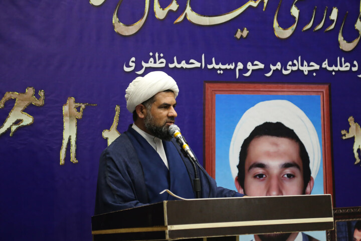 تصاویر/افتتاحیه جشنواره فرهنگی ورزشی طلاب و روحانیون استان خوزستان