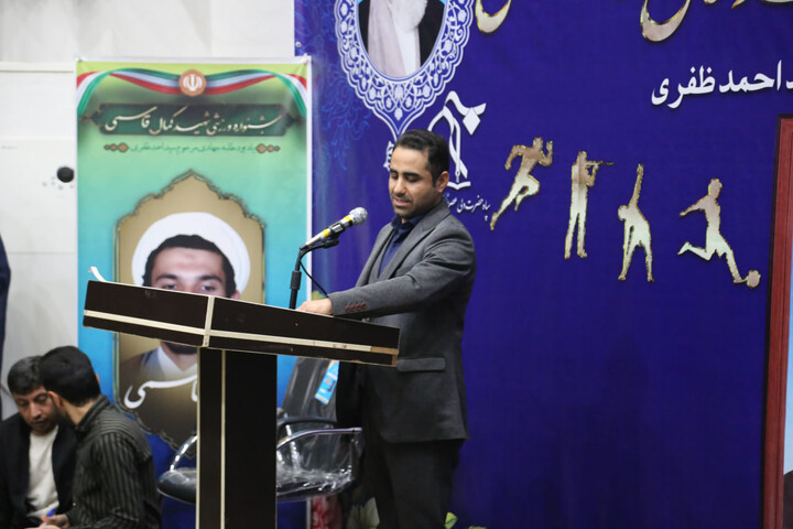 تصاویر / قرعه‌کشی  مسابقات فرهنگی ورزشی طلاب خوزستان