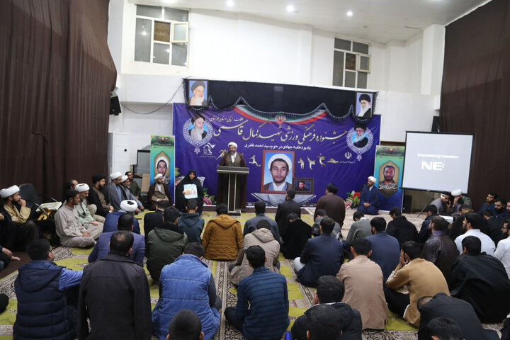 تصاویر/تکریم و بزرگداشت مقام مادر طلبه شهید مدافع حرم مصطفی خلیلی