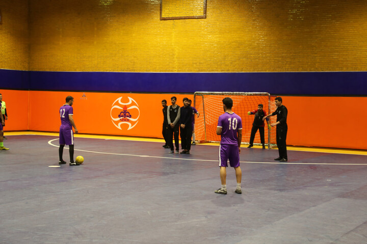 تصاویر/ مسابقات فوتسال جشنواره فرهنگی ورزشی طلاب و روحانیون استان خوزستان برگزار شد