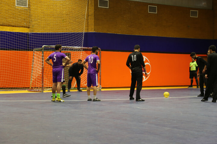 تصاویر/ مسابقات فوتسال جشنواره فرهنگی ورزشی طلاب و روحانیون استان خوزستان برگزار شد