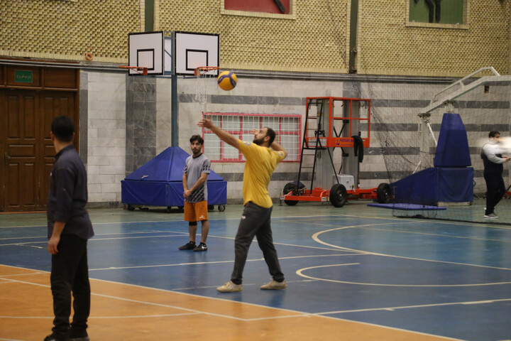 تصاویر/ مسابقات والیبال جشنواره فرهنگی ورزشی طلاب و روحانیون استان خوزستان برگزار شد