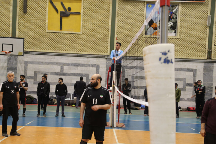 تصاویر/ مسابقات والیبال جشنواره فرهنگی ورزشی طلاب و روحانیون استان خوزستان برگزار شد