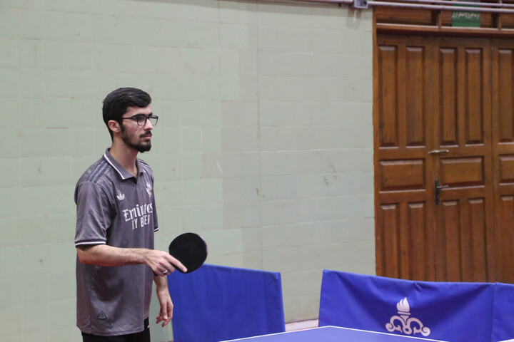 تصاویر/ مسابقات پینگ پنگ جشنواره فرهنگی ورزشی طلاب و روحانیون استان خوزستان برگزار شد