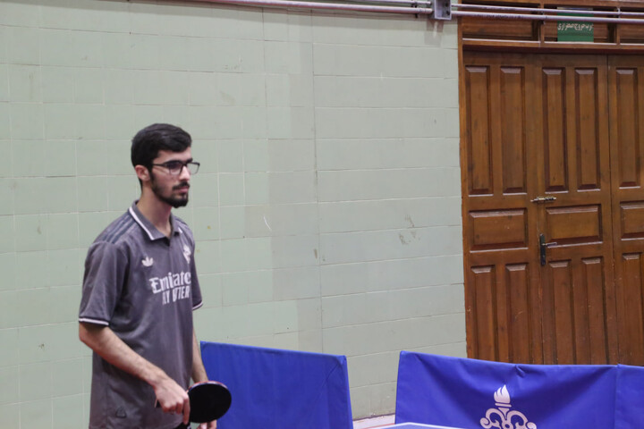 تصاویر/ مسابقات پینگ پنگ جشنواره فرهنگی ورزشی طلاب و روحانیون استان خوزستان برگزار شد