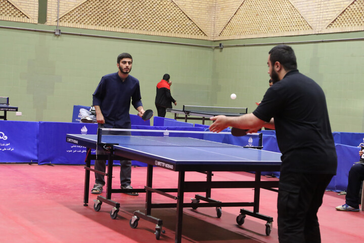 تصاویر/ مسابقات پینگ پنگ جشنواره فرهنگی ورزشی طلاب و روحانیون استان خوزستان برگزار شد