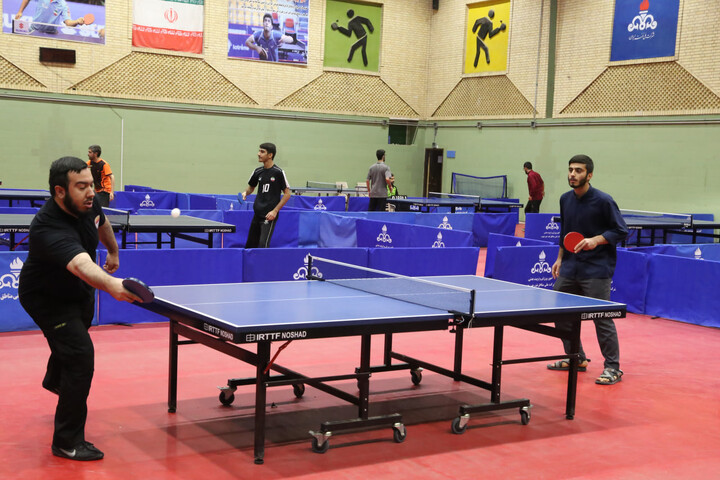 تصاویر/ مسابقات پینگ پنگ جشنواره فرهنگی ورزشی طلاب و روحانیون استان خوزستان برگزار شد