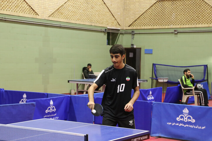 تصاویر/ مسابقات پینگ پنگ جشنواره فرهنگی ورزشی طلاب و روحانیون استان خوزستان برگزار شد