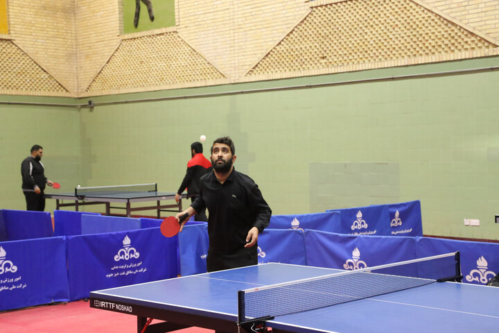 تصاویر/ مسابقات پینگ پنگ جشنواره فرهنگی ورزشی طلاب و روحانیون استان خوزستان برگزار شد