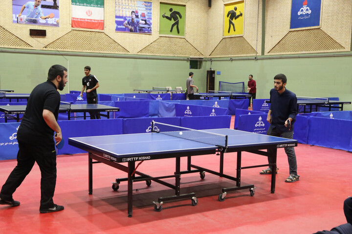تصاویر/ مسابقات پینگ پنگ جشنواره فرهنگی ورزشی طلاب و روحانیون استان خوزستان برگزار شد