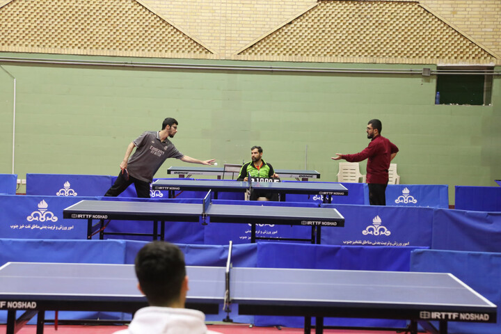 تصاویر/ مسابقات پینگ پنگ جشنواره فرهنگی ورزشی طلاب و روحانیون استان خوزستان برگزار شد