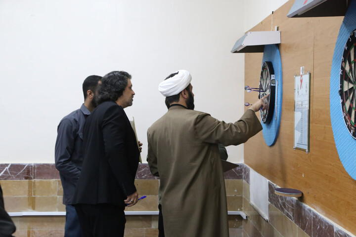 تصاویر/ مسابقات دارت جشنواره فرهنگی ورزشی طلاب و روحانیون استان خوزستان برگزار شد