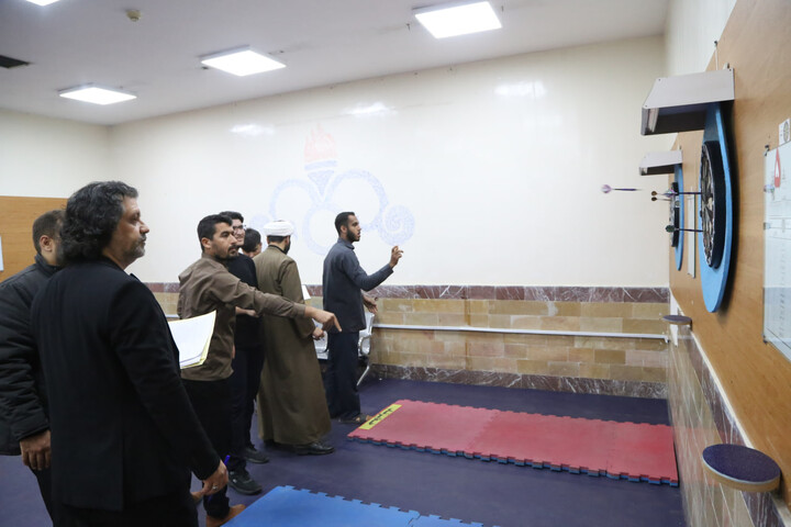 تصاویر/ مسابقات دارت جشنواره فرهنگی ورزشی طلاب و روحانیون استان خوزستان برگزار شد