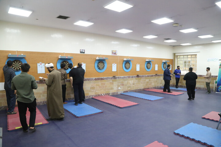 تصاویر/ مسابقات دارت جشنواره فرهنگی ورزشی طلاب و روحانیون استان خوزستان برگزار شد