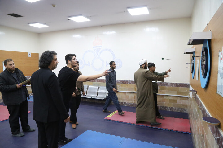 تصاویر/ مسابقات دارت جشنواره فرهنگی ورزشی طلاب و روحانیون استان خوزستان برگزار شد