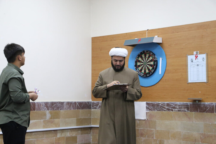 تصاویر/ مسابقات دارت جشنواره فرهنگی ورزشی طلاب و روحانیون استان خوزستان برگزار شد