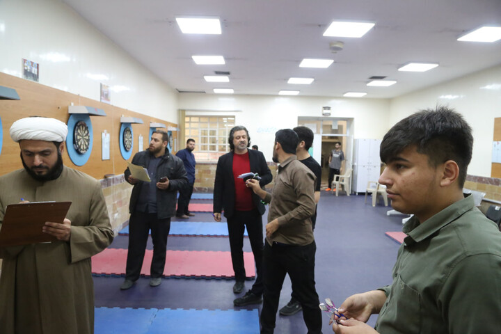 تصاویر/ مسابقات دارت جشنواره فرهنگی ورزشی طلاب و روحانیون استان خوزستان برگزار شد