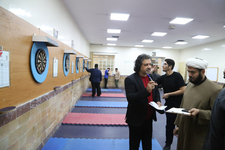 تصاویر/ مسابقات دارت جشنواره فرهنگی ورزشی طلاب و روحانیون استان خوزستان برگزار شد