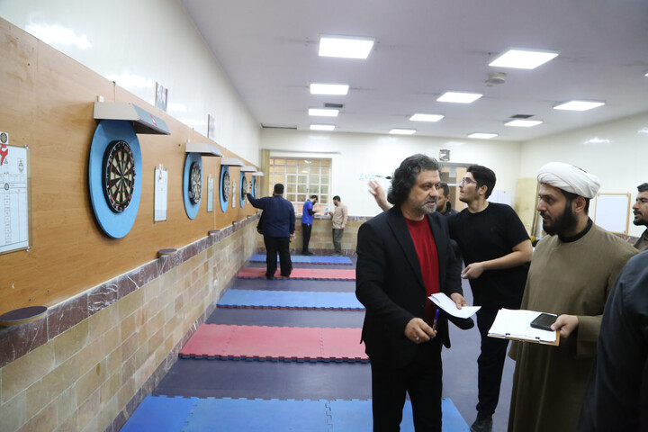 تصاویر/ مسابقات دارت جشنواره فرهنگی ورزشی طلاب و روحانیون استان خوزستان برگزار شد