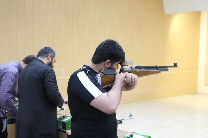 تصاویر/ مسابقات تیراندازی جشنواره فرهنگی ورزشی طلاب و روحانیون استان خوزستان برگزار شد