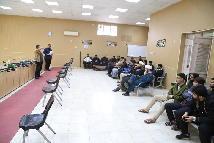 تصاویر/ مسابقات تیراندازی جشنواره فرهنگی ورزشی طلاب و روحانیون استان خوزستان برگزار شد