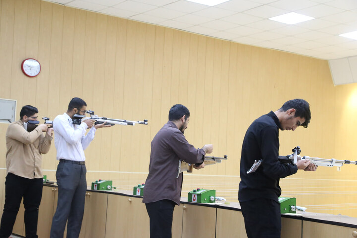 تصاویر/ مسابقات تیراندازی جشنواره فرهنگی ورزشی طلاب و روحانیون استان خوزستان برگزار شد